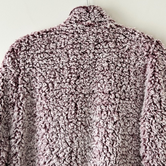 Secret Treasures Plush Sherpa Robe - Lavender - Picture 9 of 16